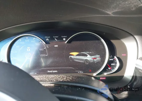 2018 BMW M5 из США, поврежденный, VIN WBSJF0C57JB282775